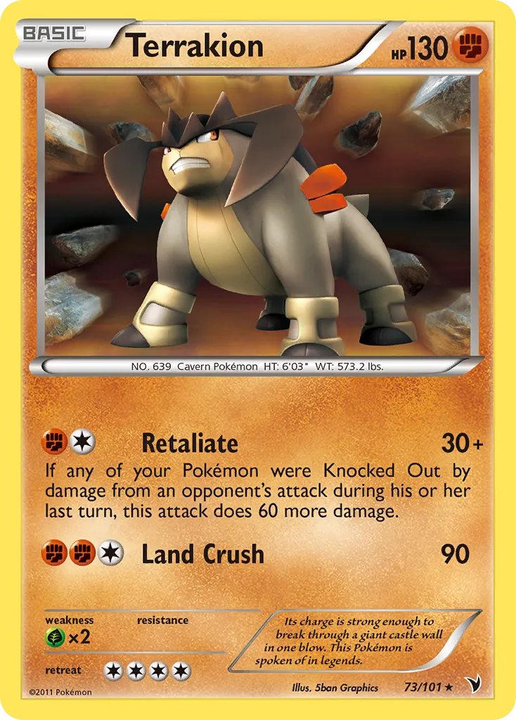 Terrakion card image