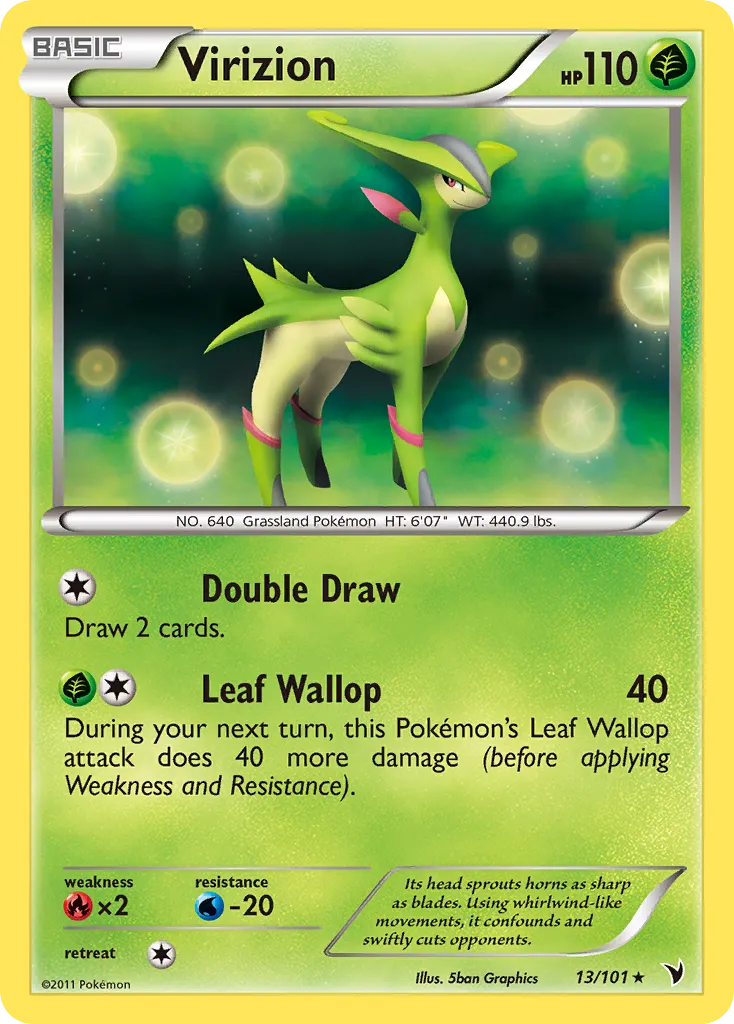 Virizion card image