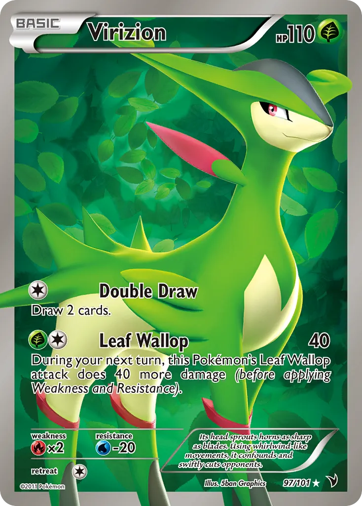 Virizion #97 card image
