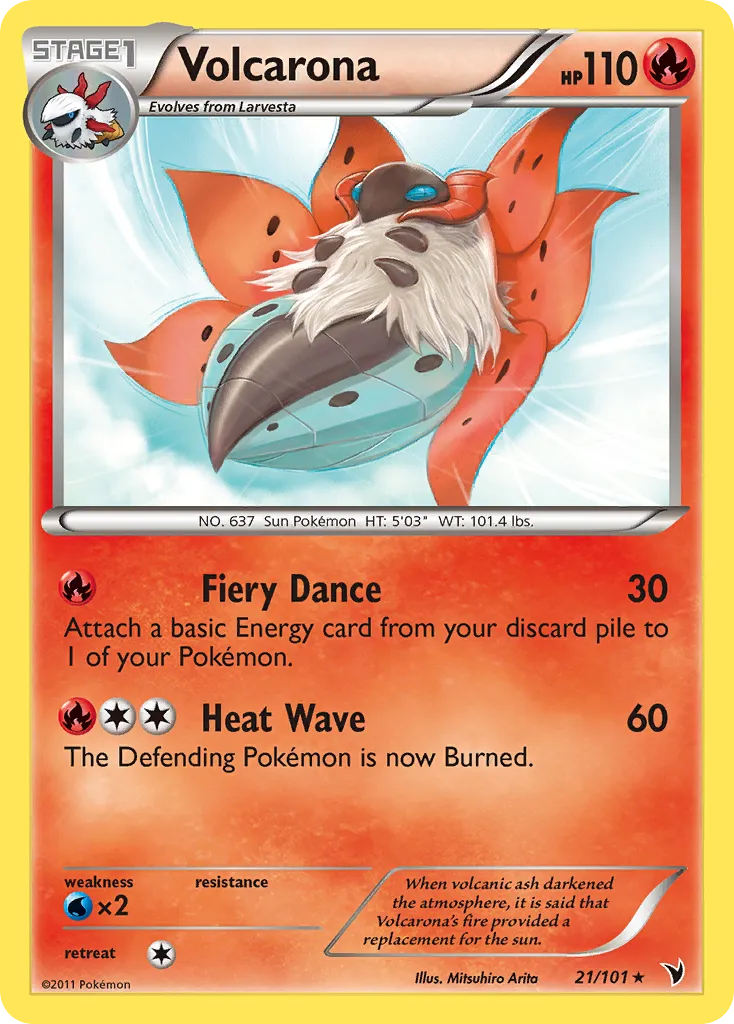 Volcarona card image