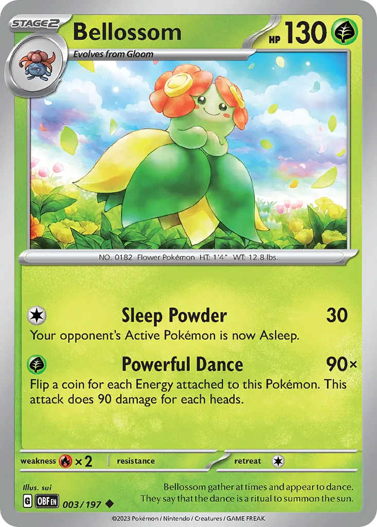 Bellossom card image