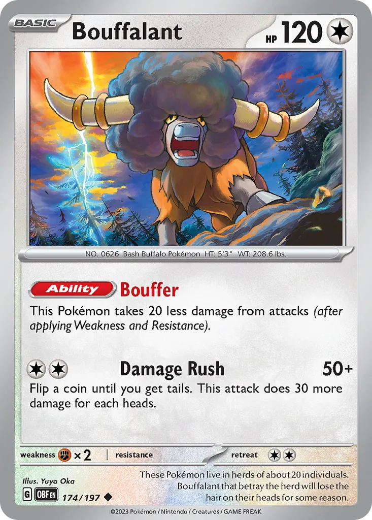 Bouffalant card image