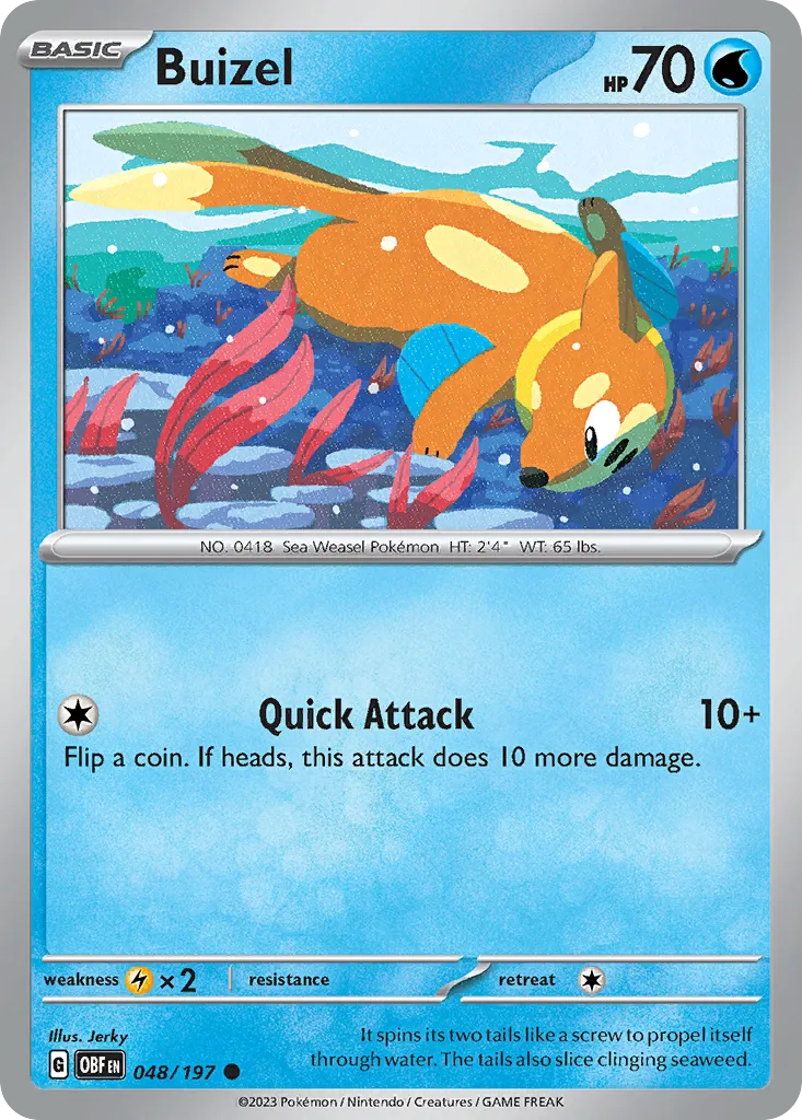 Buizel card image