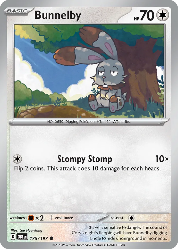 Bunnelby card image