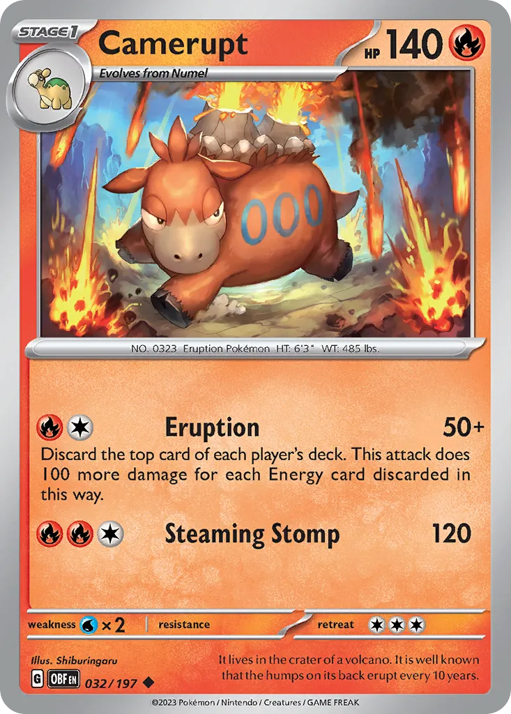 Camerupt card image