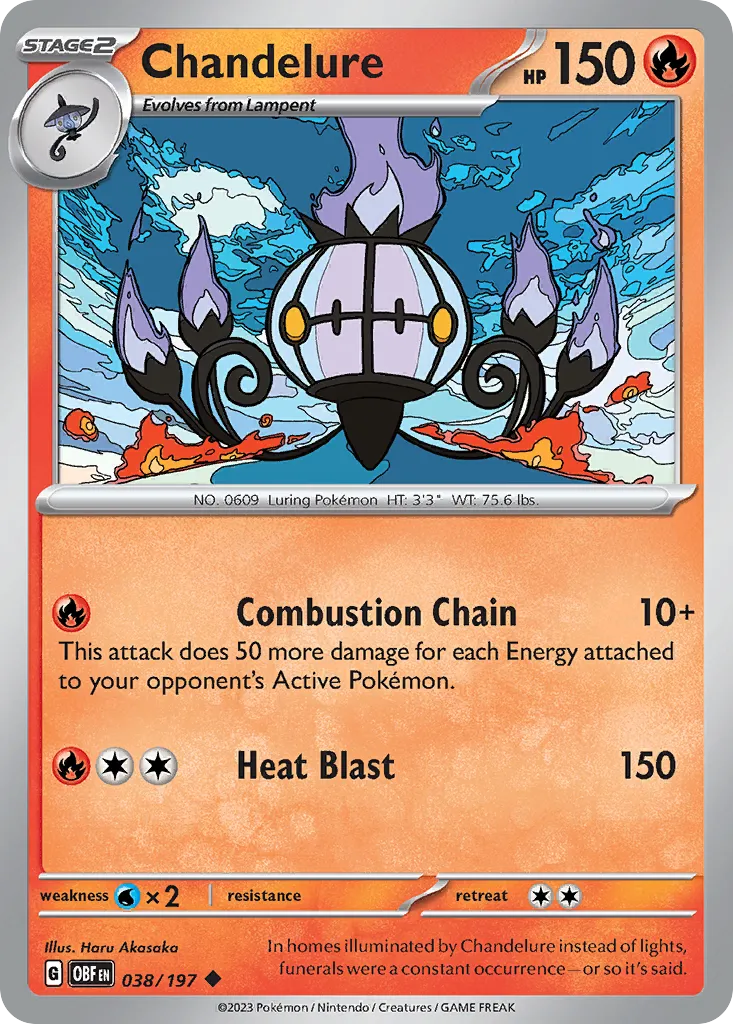 Chandelure card image