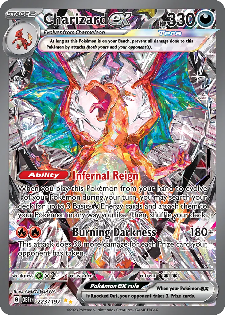 Charizard ex #223 card image