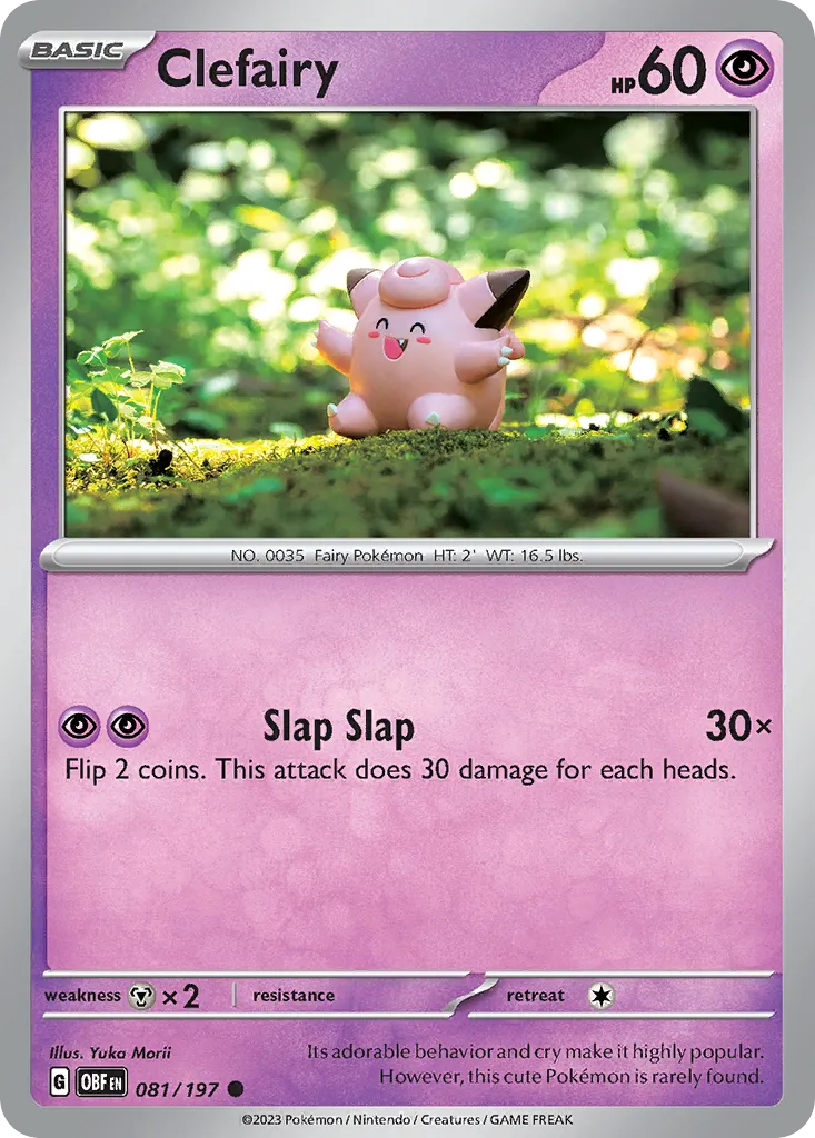 Clefairy card image