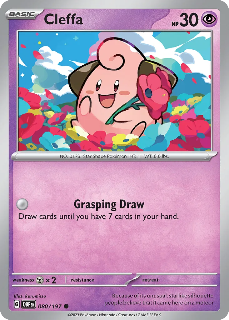 Cleffa card image