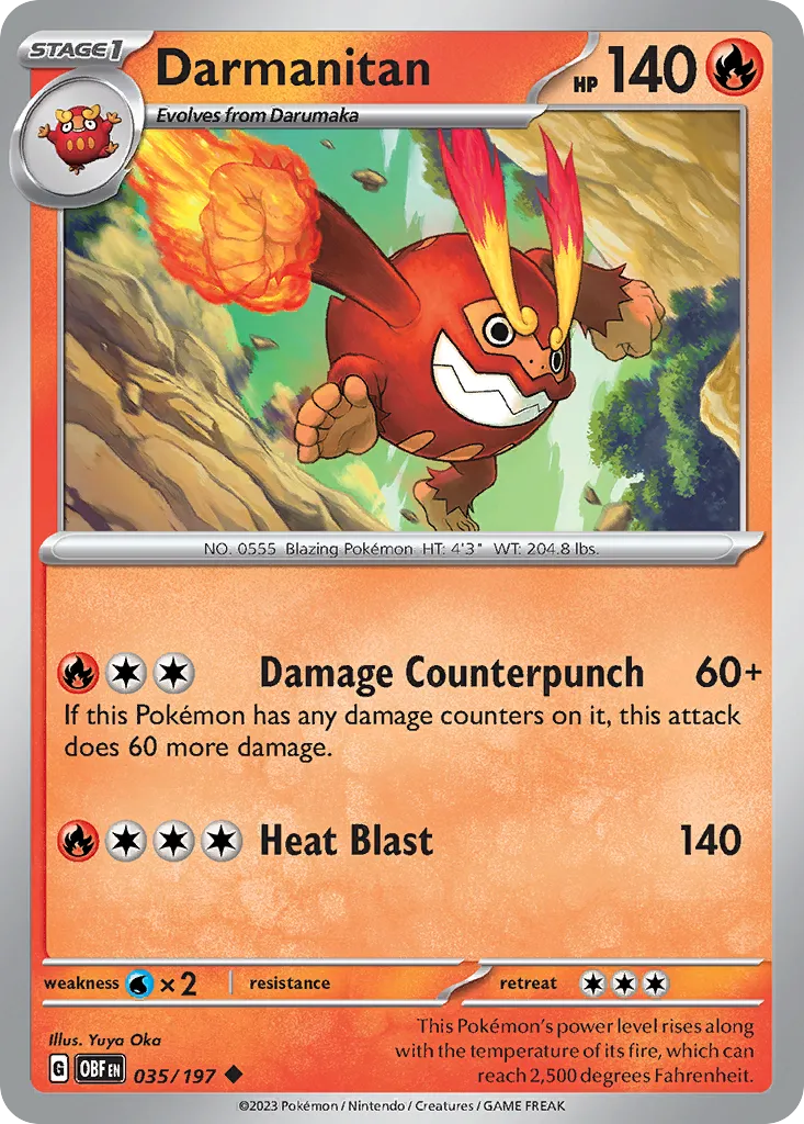 Darmanitan card image