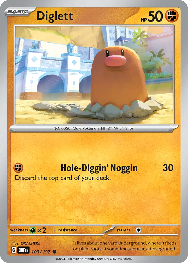 Diglett card image