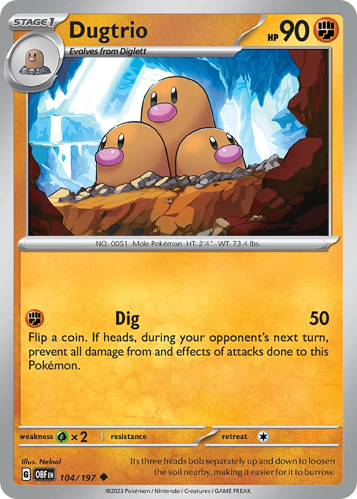 Dugtrio card image