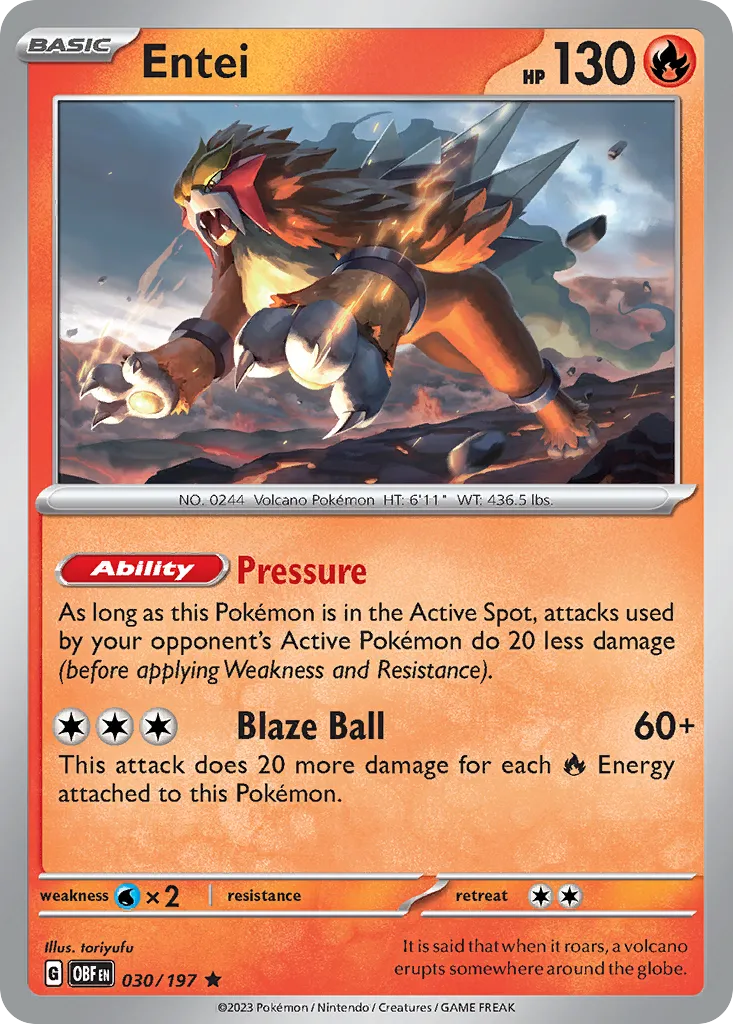 Entei card image