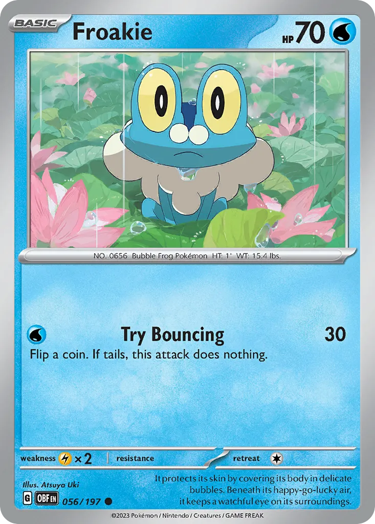 Froakie card image