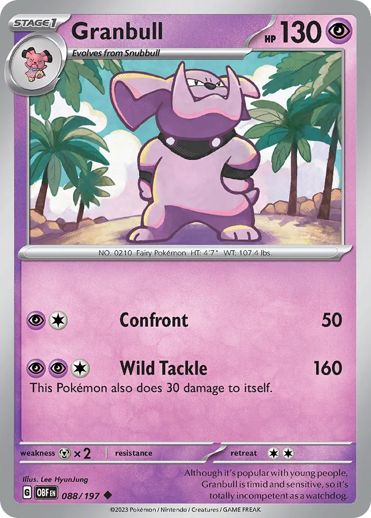 Granbull card image