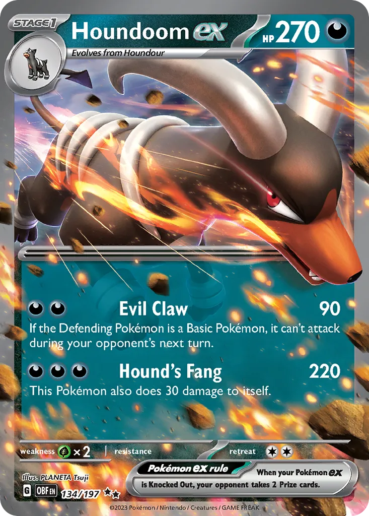 Houndoom ex card image