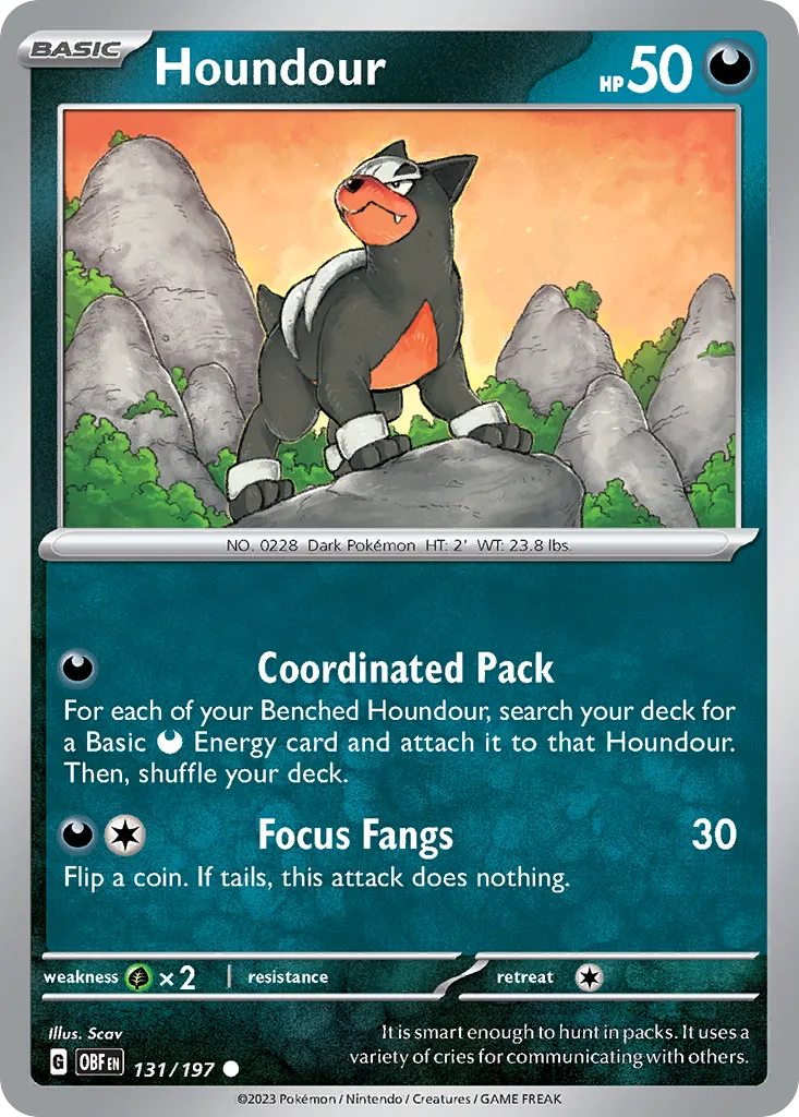 Houndour card image