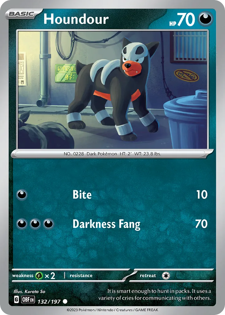 Houndour card image