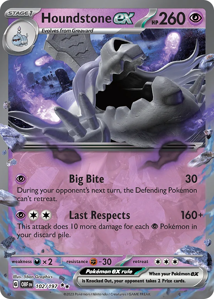 Houndstone ex card image