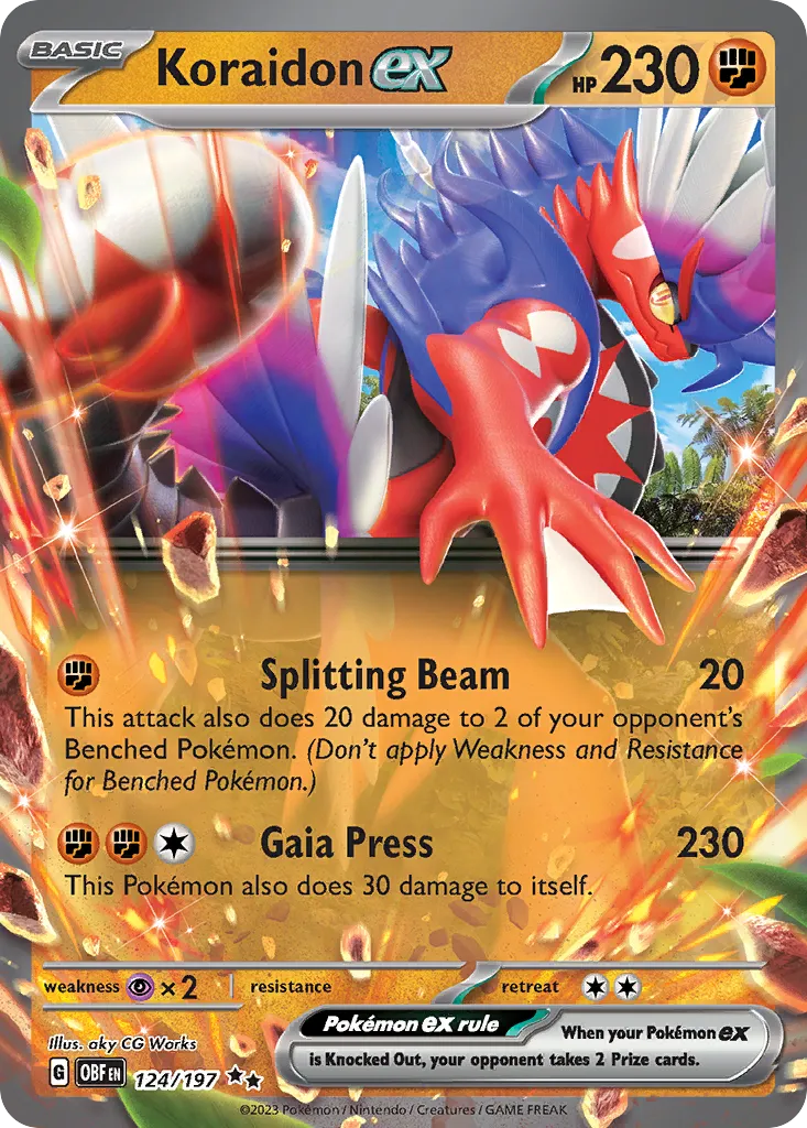 Koraidon ex card image