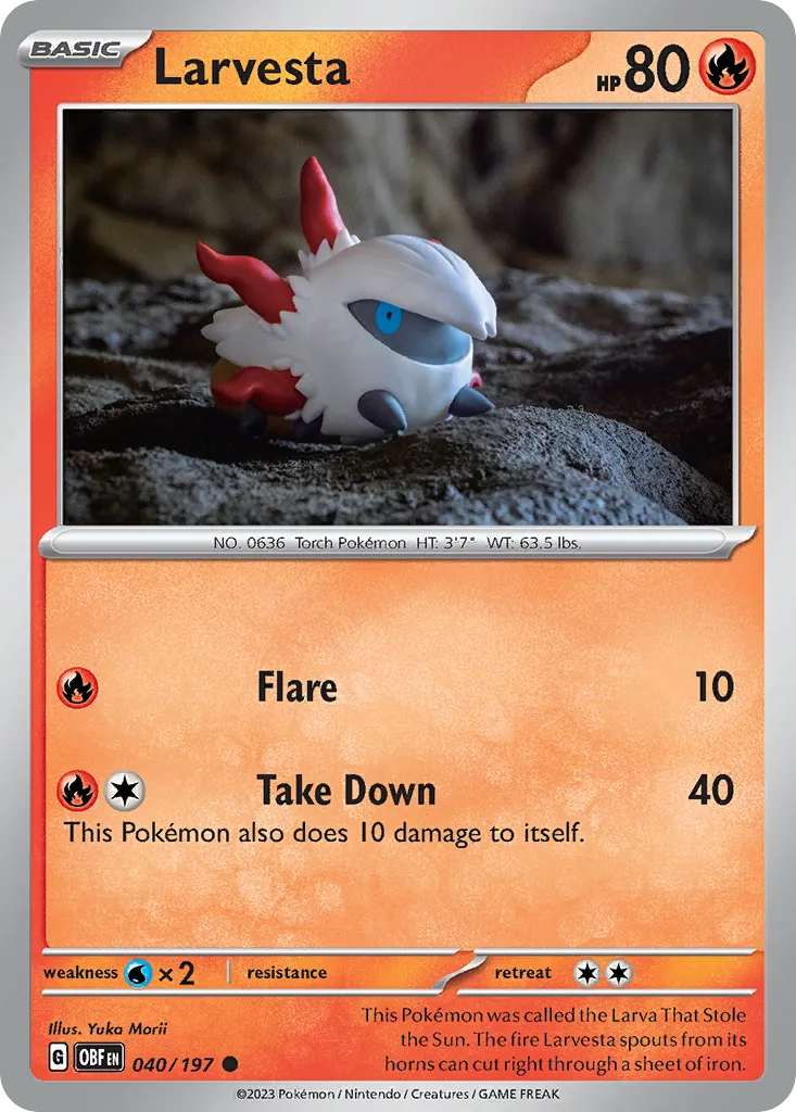 Larvesta card image