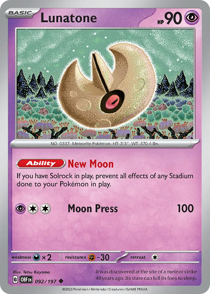 Lunatone card image