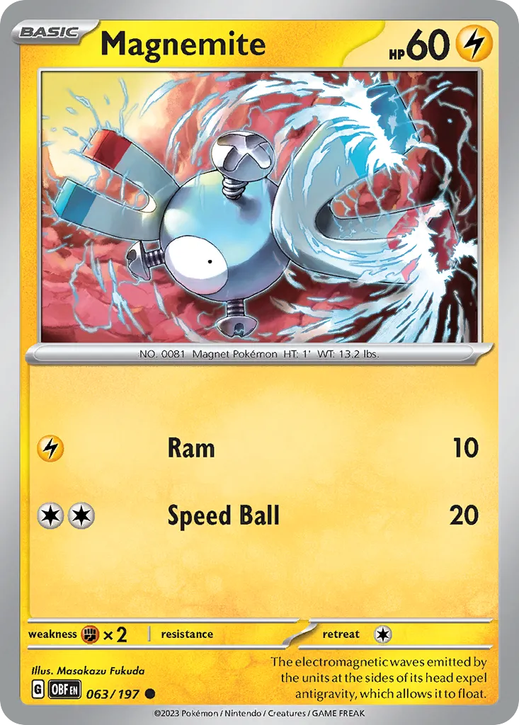 Magnemite card image