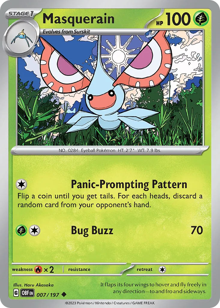 Masquerain card image