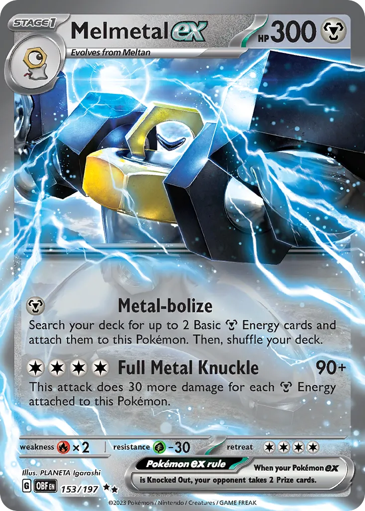 Melmetal ex card image