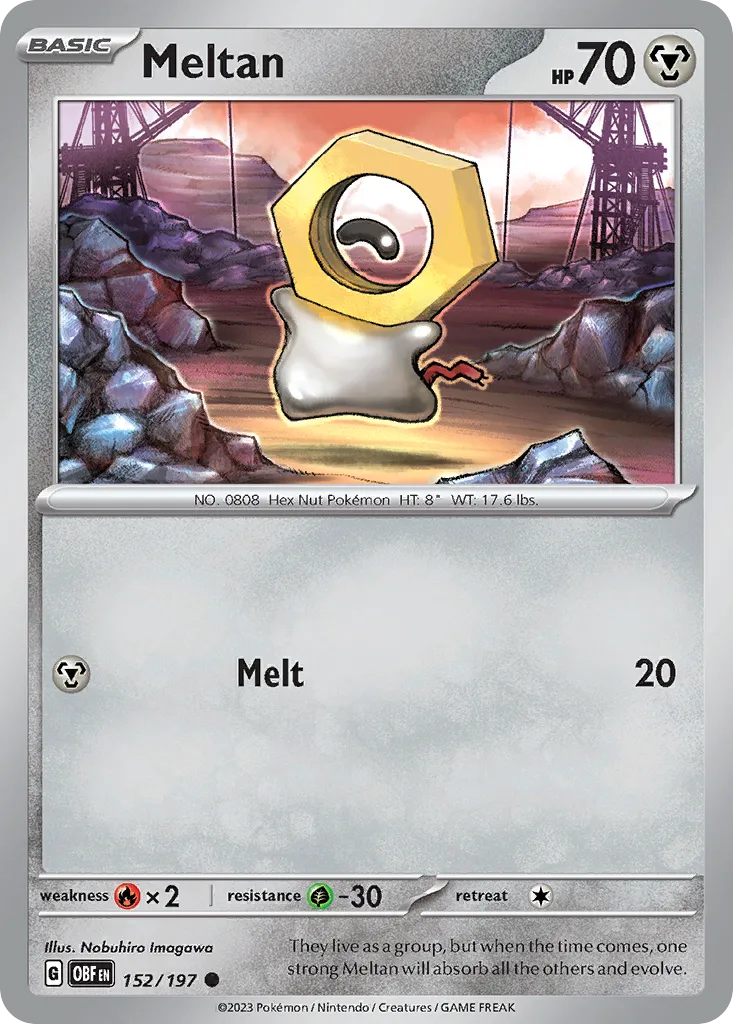 Meltan card image