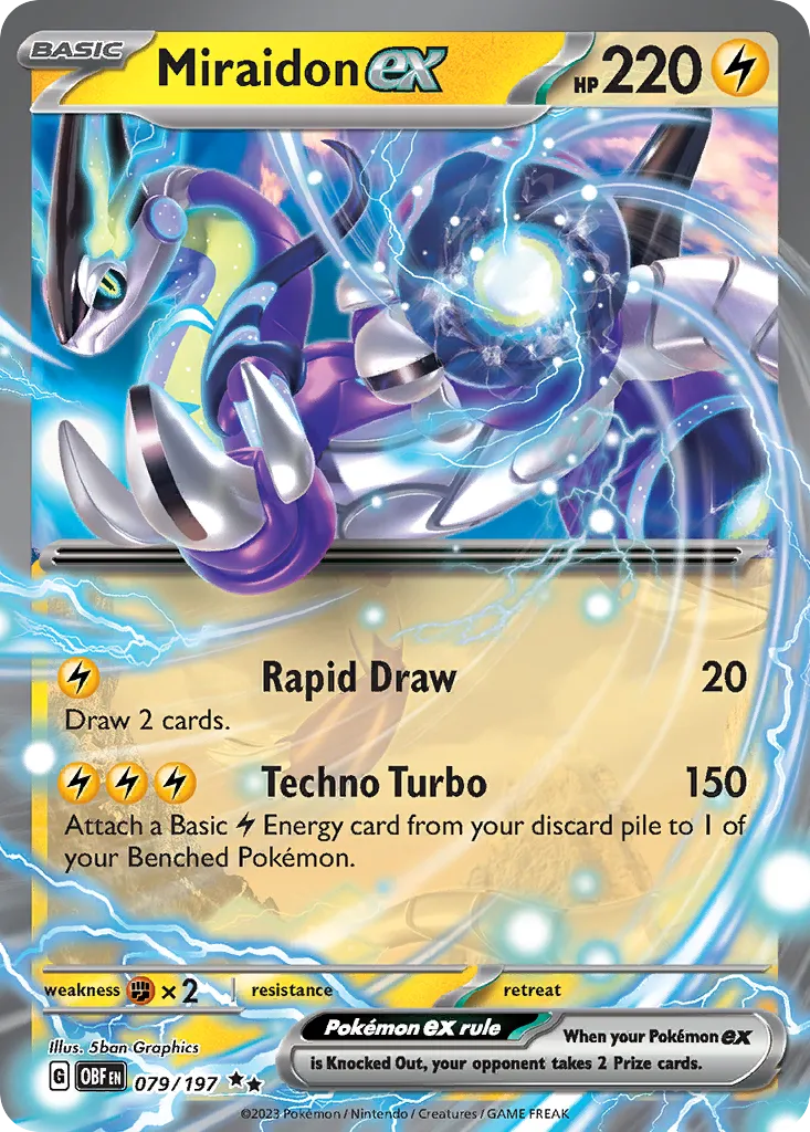 Miraidon ex card image