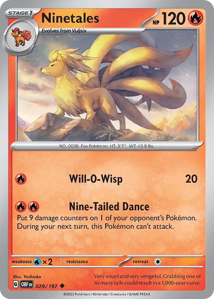 Ninetales card image