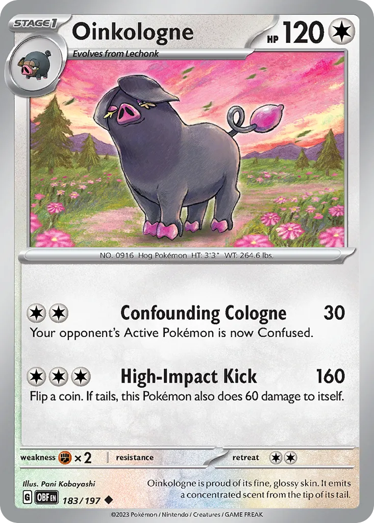 Oinkologne card image