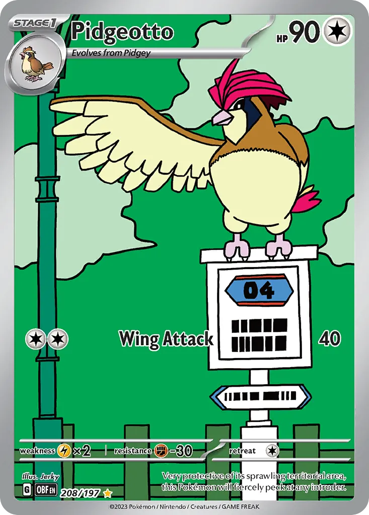 Pidgeotto card image