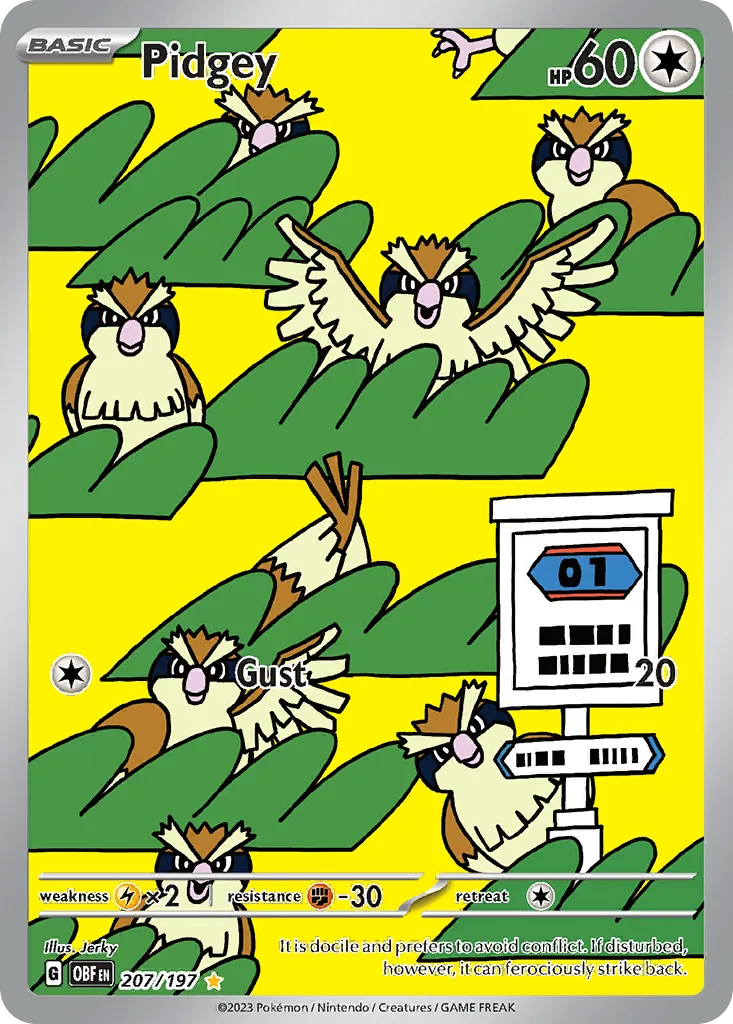 Pidgey card image