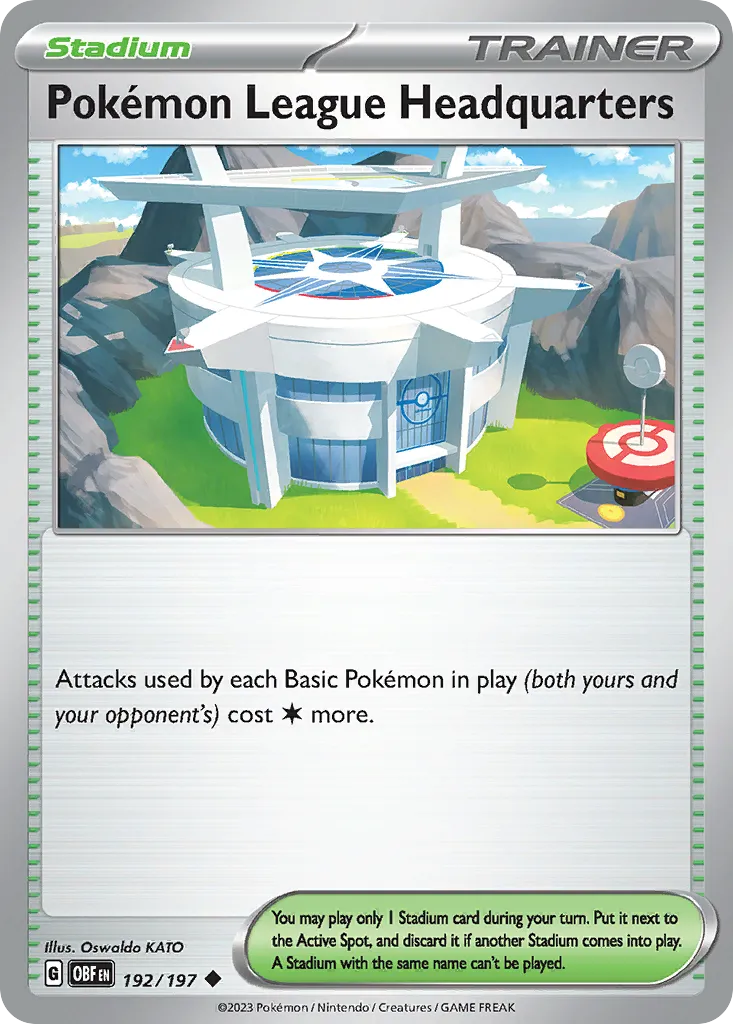 Pokemon League Headquarters card image