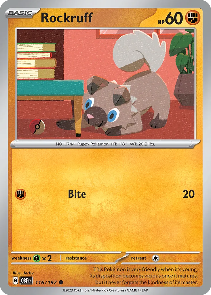 Rockruff card image