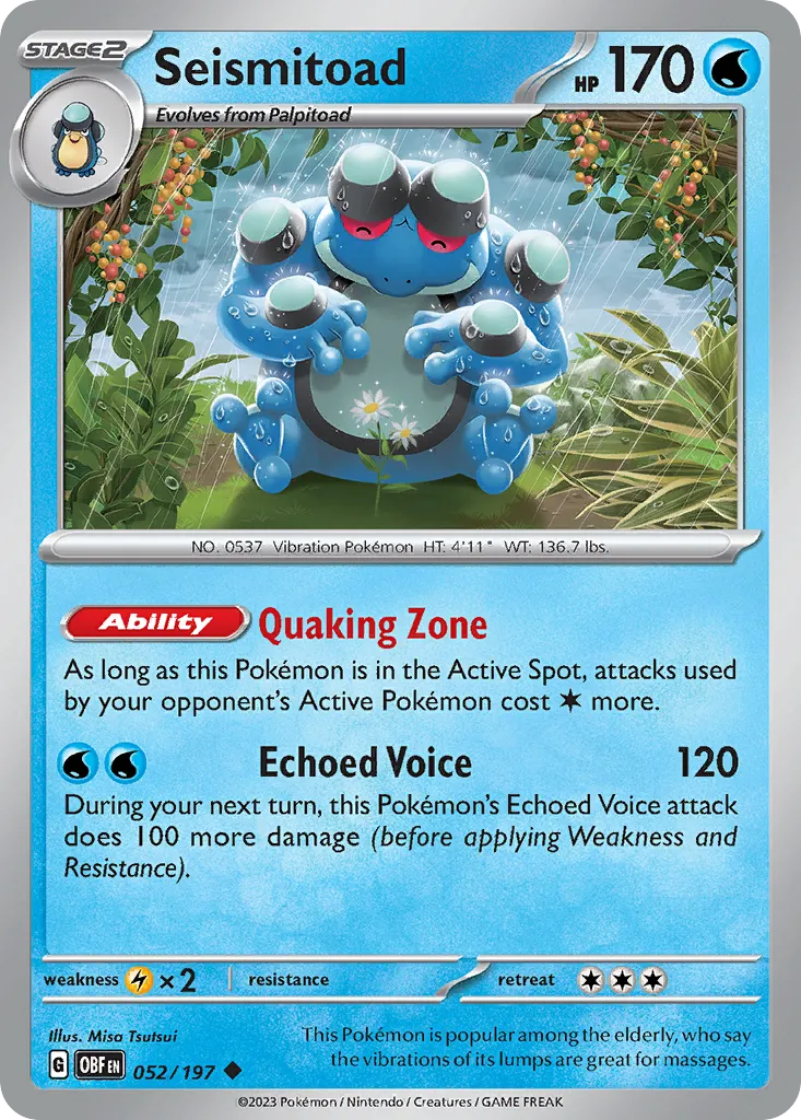 Seismitoad card image