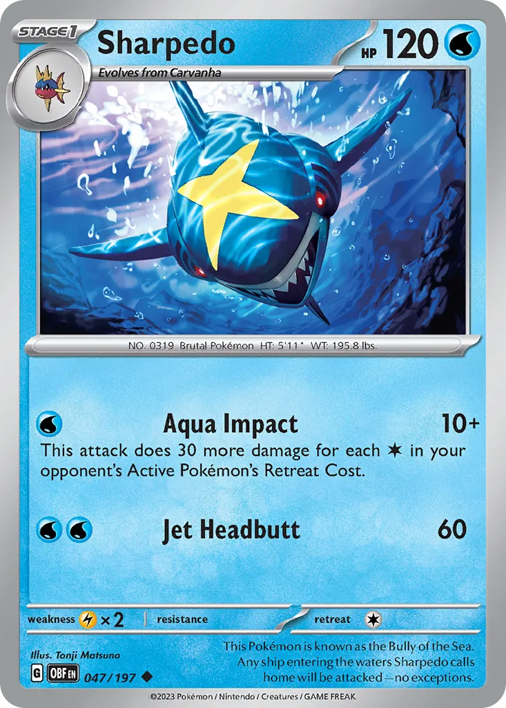 Sharpedo card image