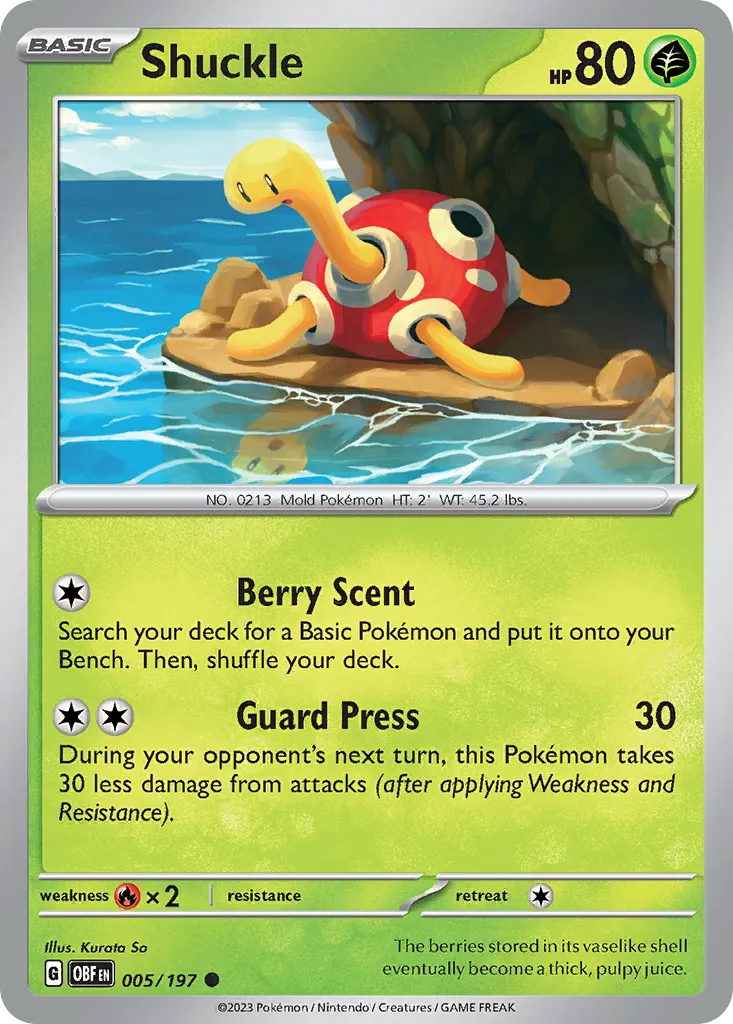 Shuckle card image