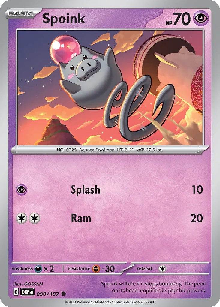 Spoink card image