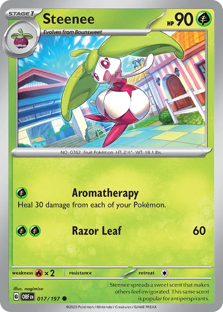 Steenee card image