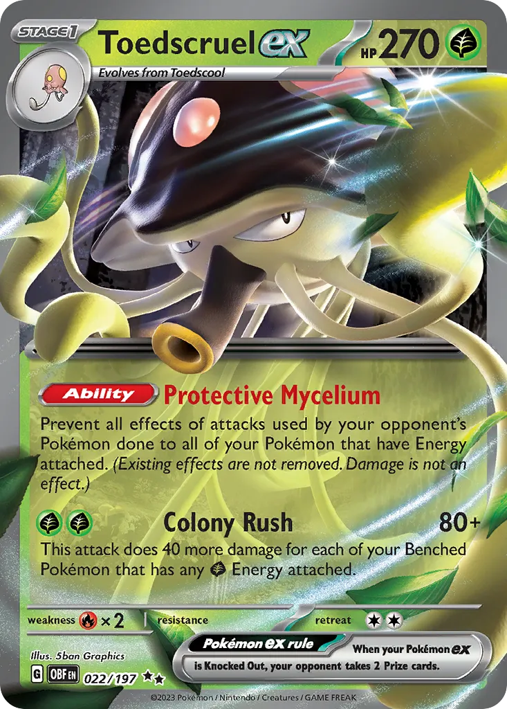 Toedscruel ex card image