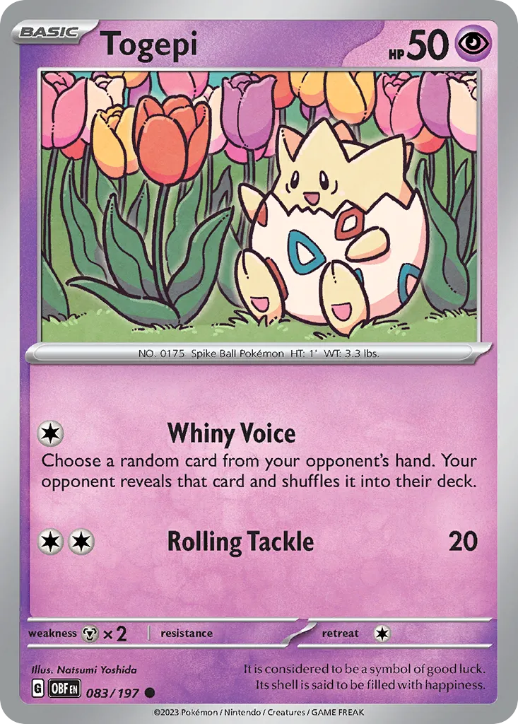 Togepi card image