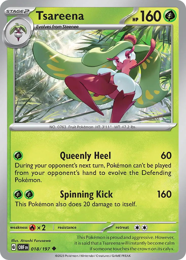 Tsareena card image
