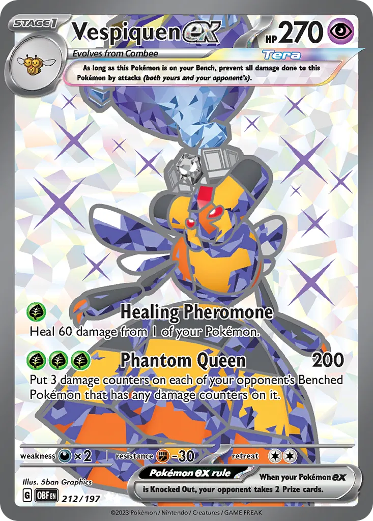 Vespiquen ex card image