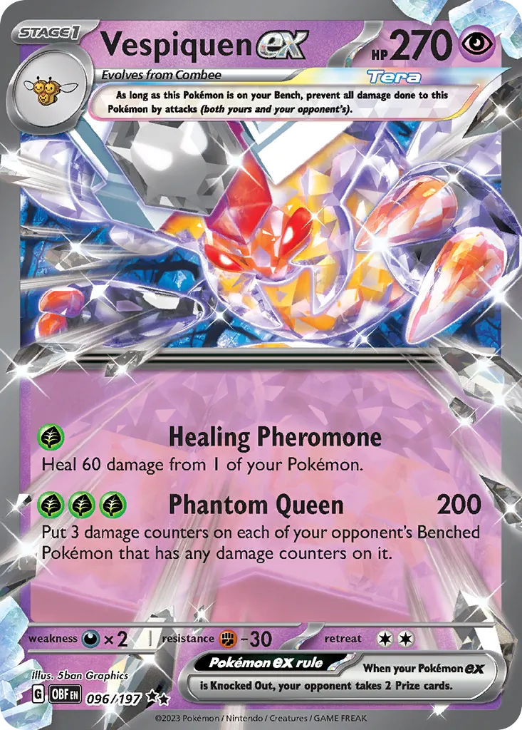 Vespiquen ex card image