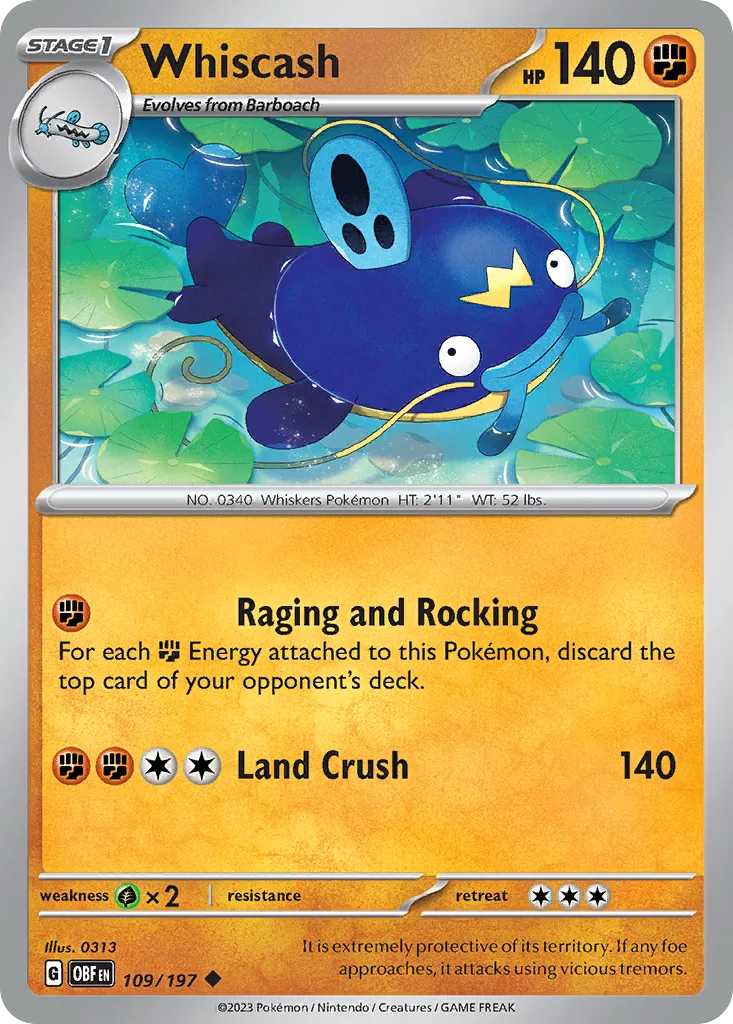 Whiscash card image