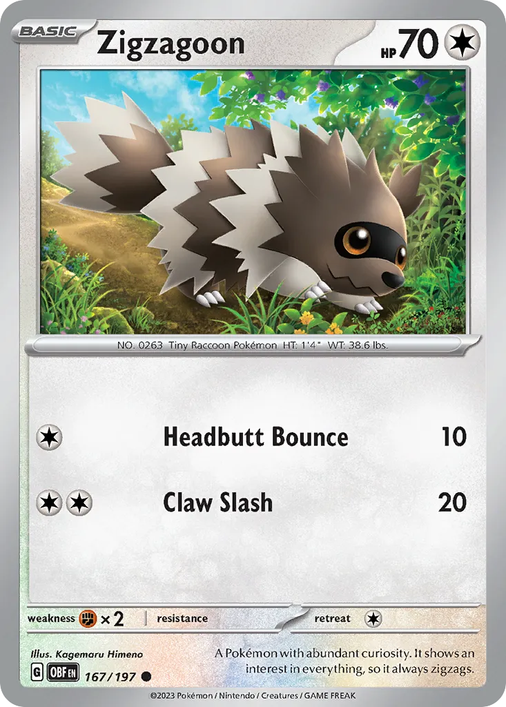 Zigzagoon card image