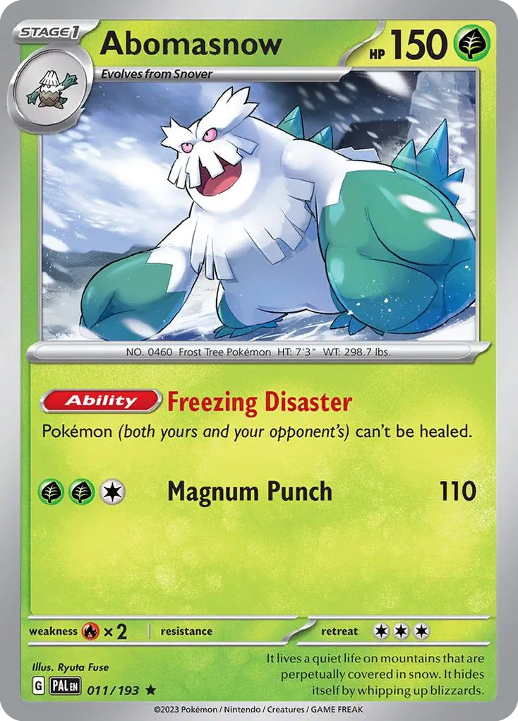 Abomasnow card image